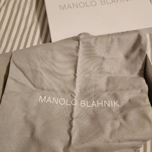 Manolo Blahnik Pumps, size 41 (10 / 10.5) multicolor fabric heels - Picture 7 of 8